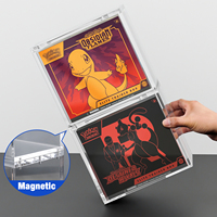 Boîte d'exposition en acrylique transparente ETB avec protection UV à 99 %, empilable magnétiquement, 8+5 mm, pour cartes Elite Trainer Box