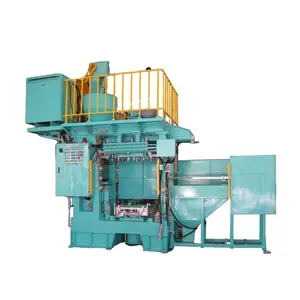 Low price Vertical Parting Cold Box or Hot Box Process Automatic Sand Core Shooting Machine for black metal casting foundry
