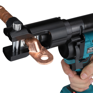 Outil de sertissage <span class=keywords><strong>hydraulique</strong></span> sans fil WDS-300 18V Li-ion 3.0AH, construction en acier inoxydable, <span class=keywords><strong>pince</strong></span> sans fil 9T 14MPa, faible CE, longue portée - Product Image 3