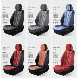Car Seat Covers 5eats Leather Covers With Lumbar <strong>Alcantara</strong> Suede Seat Protectors <strong>Alcantara</strong> Seat Cover - Product Image 6