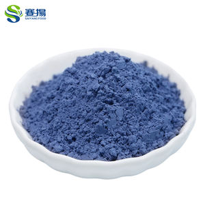 自有品牌OEM/ODM蝶豆花提取物蓝花粉纯天然着色剂蓝抹茶粉50g-200/袋 - Product Image 2