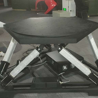 Plate-forme de mouvement 6DOF 500kg pour simulateurs VR simulateur de vol simulateur de course vente directe d'usine