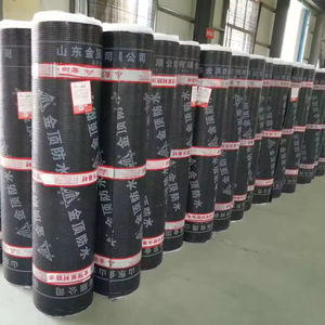 Membrana Impermeable de <span class=keywords><strong>Tela</strong></span>, Rollo de Asfalto Modificado con SBS para Oficina Moderna, Impermeabilizante Negro para Construcción, 1m - Product Image 2