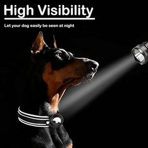 Nouveau Collier de Localisation pour Chien et Chat, avec Support pour AirTag, Anti-Perte, Réfléchissant, Étanche et Protecteur - Product Image 3