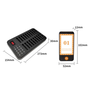 Sistema de Llamadores Inalámbricos para Restaurantes con Batería de 300 mAh, para Gestión de Colas de Clientes en Hoteles y Restaurantes - Product Image 6