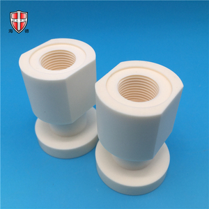 Ingénierie du filetage de la machine <span class=keywords><strong>99</strong></span> <span class=keywords><strong>99</strong></span>.5 Tubes en céramique d'alumine Al2O3 Cylindre à air d'usinage - Product Image 5