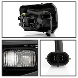 LUMA Auto Exterior Parts <b>LED</b> Fog <b>Light</b> <b>Cover</b> With Fog for 2016-2023 Dual Color Front Bumper Fog <b>Light</b> - Product Image 6