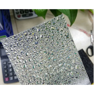 100% Bayer UV <span class=keywords><strong>Polycarbonate</strong></span> rắn dập nổi tấm hiện đại <span class=keywords><strong>Makrolon</strong></span> pha lê PC tấm ngoài trời Sử dụng tấm mặt trời mái công viên ngoài trời - Product Image 2