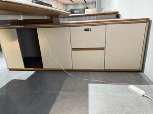 Ý sang trọng nội thất văn phòng thiết kế văn phòng điều hành bàn lớn bàn với kệ văn phòng bảng thiết lập - Product Image 5