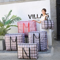 Sympathybag personnalisé laminé réutilisable PP tissé grand sac à provisions pour le déménagement de la maison de l'emballage