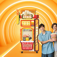 Distributeur automatique de pop-corn Caiyunjuan Factory avec SDK, paiement par carte et QR code, 24 saveurs, haute efficacité 1