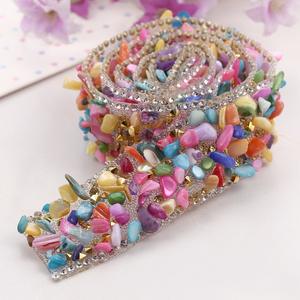 <strong>Resin</strong> Rhinestones Lace Rhinestone Chains Barcode Garments Rhinestones Adhesive Hot Melt <strong>Strips</strong> - Product Image 3