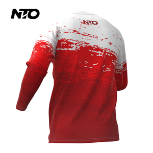 山地自行车下坡赛车服越野摩托车齿轮防晒快干t恤赛车越野服装 - Product Image 6