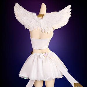 ชุดคอสเพลย์ Garter Angels กระโปรงผ้าขนหนูแบบใหม่ ชุดคอสเพลย์อนิเมะ Angels Transformed ผ้าโพลีเอสเตอร์สำหรับผู้หญิง - Product Image 4