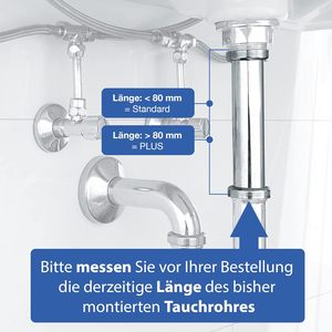 1 1/4 <span class=keywords><strong>Lavabo</strong></span> Drenaje Sifón de acero inoxidable Botella P Trampa - Product Image 5