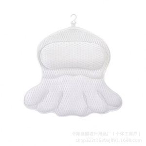 Coussin de baignoire en fibre de pâte de bois pure Tencel, repose-tête antidérapant pour spa avec ventouses puissantes pour la relaxation à domicile dans la salle de bain - Product Image 3