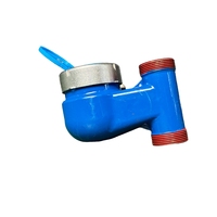 DN32 Vertical Multi-jet Wet Dial Cold Water Meter 1-1/4 Inch Thread Bottom Inlet Cast Iron Mechanical Water Meter