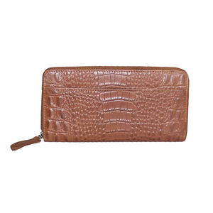 Bolso de Mano de Cuero Genuino Marrón de Lujo para Mujer, Bolso de Moda de Alta Calidad para Oficina, Viajes, Uso Diario y Trabajo - Product Image 1
