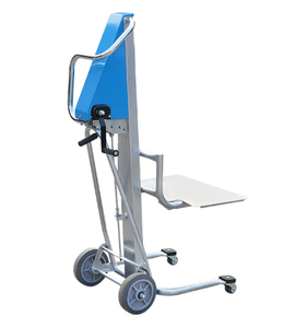 New Style Portable Forklift Load Capacity 120 kg Hand Winch <strong>Manual</strong> <strong>Stacker</strong> - Product Image 1