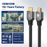 Câble HDMI 2.1 certifié ultra haute vitesse 8K 48 Gbps mâle-mâle