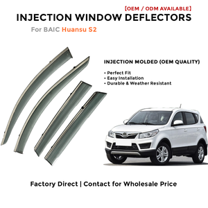 Deflectores de Ventana Laterales para Toyota LC200 2008-2019 Protector de Lluvia Accesorios de Coche - Product Image 2