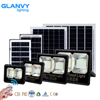 Projecteur solaire LED à 2 yeux 60W 120W 180W 240W IP66 étanche en ABS certifié CE, éclairage extérieur super lumineux pour jardin