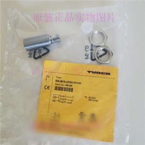 Interruptor de Proximidad Turck Bi8-M18-Ap6x-H1141 10-30 Vdc Inductivo con Terminal de Tornillo - Product Image 1