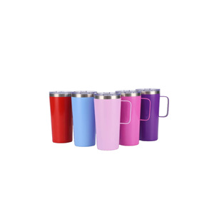 Vaso Térmico Doble Aislado <span class=keywords><strong>de</strong></span> Gran Capacidad (20oz) con Forma <span class=keywords><strong>de</strong></span> Cintura, Vaso para Auto Ice King, Vaso Portátil Refrigerante para Auto con Asa - Product Image 4