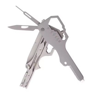 Mini-outil multifonctionnel porte-clés en acier inoxydable – Outil de réparation d'urgence essentiel pour l'extérieur et la maison - Product Image 1