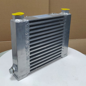 เครื่องทำความเย็นน้ำมันไฮดรอลิก A80T DC 24V แบบระบายความร้อนด้วยอากาศ  วัสดุอะลูมิเนียมอัลลอยด์  แบบติดตั้งแนวตั้ง สำหรับเครื่องอัดไฮดรอลิก - Product Image 2