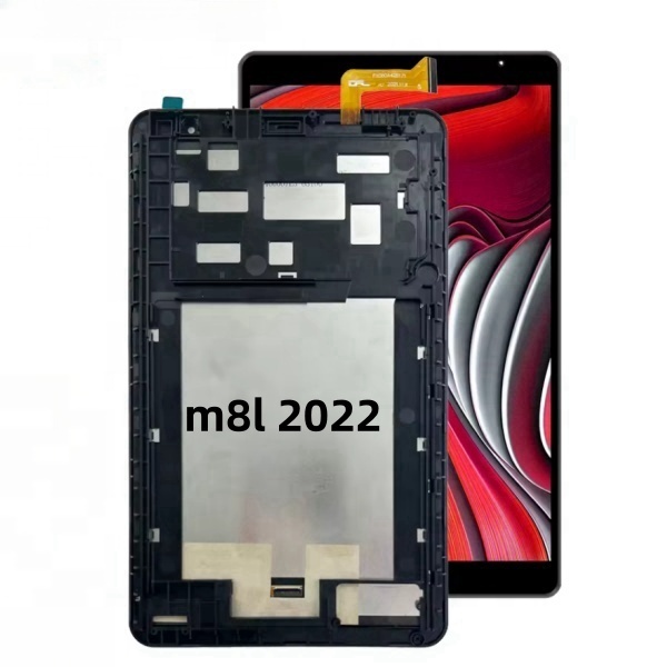 8 Inch Tablet PC Touch Screen Digitizer Assembly With Frame for Blu M8L 2022 M0220WW Lcd Display Repair Parts