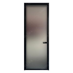 Porte <span class=keywords><strong>de</strong></span> sécurité à battant en verre économique <span class=keywords><strong>cadre</strong></span> en aluminium intérieur insonorisé porte en verre battante moderne pour bureau cuisine <span class=keywords><strong>toilette</strong></span> - Product Image 6