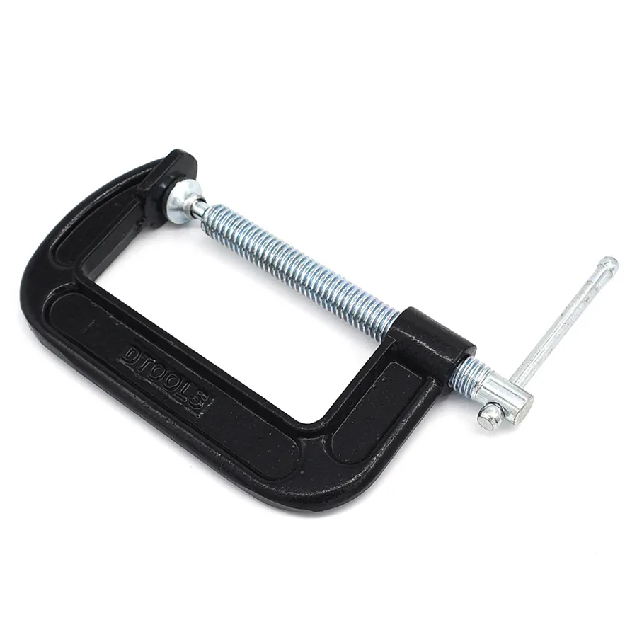 Source Factory High Quality 4inch Wood Working Cast Iron Heavy Duty G Clamp