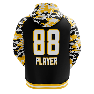 Sudadera con Capucha Unisex Grande, Estampada, Estilo Urbano, 100% Poliéster Tejido, Inspirada en Equipos Deportivos Masculinos, Ligera y Gruesa, Garantía Comercial, Talla XS - Product Image 6