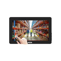 10.1 pouces Quad View 4 voies vue arrière moniteur de détection d'angle mort IPS HD écran tactile DVR moniteur pour camion