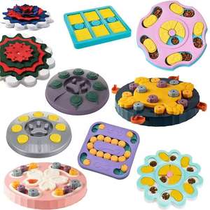 Köpek bulmaca oyuncaklar IQ eğitim için interaktif köpek oyuncak Pet eğitim için yavaş gıda dağıtıcı komik besleme kasesi IQ oyunları evcil hayvan malzemeleri - Product Image 5