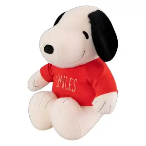 Tytopone Kawaii Stuffed Animal Toys White Plush Snoopi Kawaii Plush Dog Valentine's Day Plush Gifts