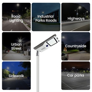 Réverbère solaire commercial extérieur de l'autoroute 200LM/<span class=keywords><strong>W</strong></span> IP65 avec l'énergie solaire et de batterie de 15W/20W LED - Product Image 6