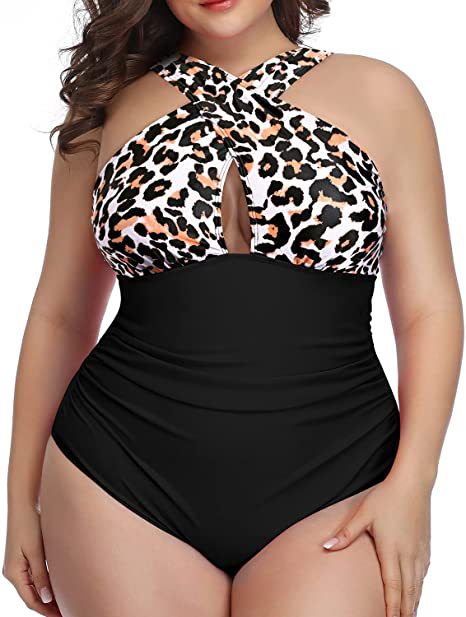 2022 new bikini one-piece swimsuit hot sexy deep V cross one-piece swimsuit Eco Friendly Recycled Nylon Swimwear
