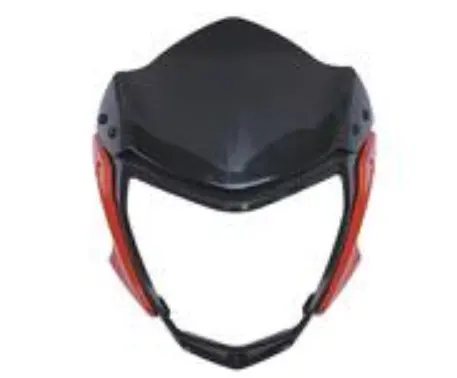Capa de plástico para cabeça de motocicleta, lâmpada para haojue HJ150-9