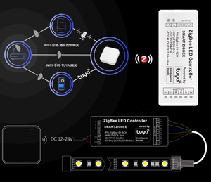 Tuya Zigbee LED Controller DC5-24V Single Channel Smart <b>Dimmer</b> for RGB RGBW RGBWC LED Strip Smart Home - Product Image 4