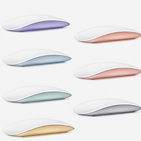 Souris Magic Mouse 2 d'occasion rose, sans fil USB/Type-C, rétroéclairée RGB, capteur PAW3395, programmable, compatible MacBook – Meilleures ventes