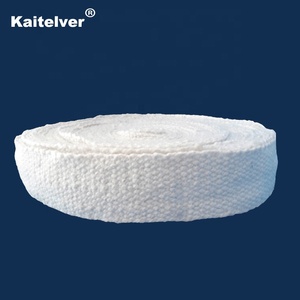 Cinta tejida de respaldo de soldadura de cerámica de silicato de aluminio con revestimiento de chimenea de sellado - Product Image 6