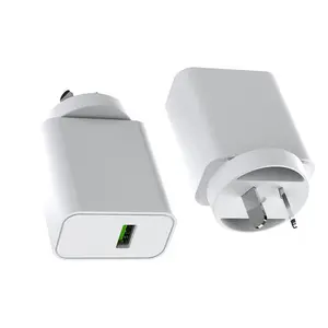 Kwaliteit Oplader Australische Regels Plug 25W Pd Snellader Adapter Dual Usb C Kabel