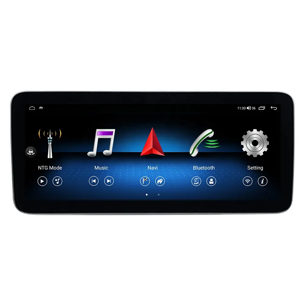 12.3inch Car Multimedia Player for Mercedes-Benz C/GLC 2015-2019 / GLK 2010-2015 / E-class 2010-2015 with Radio Audio GPS System
