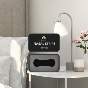 60 Lembar Plester Hidung Kain Non-woven Ekstra Kuat untuk Pernapasan, Alat Anti-Dengkur untuk Olahraga, Tidur, dan Meredakan Masalah Pernapasan Hidung - Product Image 1