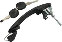 Poignée de porte avant avec clé pour Volkswagen VW Pointer 2000-2009 Golf MK3, poignée de porte extérieure de voiture, accessoires de voiture 373837205