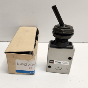 Plc New in Box 1/4" 2-port Toggle <strong>Lever</strong> Mechanical Nvm220-n02-08 for Warranty Product - Product Image 1