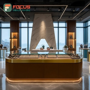 Sistema de Exhibición de Joyería de Alta Visibilidad con Panel de Vidrio Templado, Vitrina para Tienda de Joyería - Product Image 6