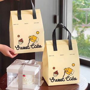 Sac isotherme réutilisable en aluminium personnalisé pour emporter des aliments, sac à gâteau imperméable non tissé avec logo personnalisé et taille personnalisée - Product Image 5